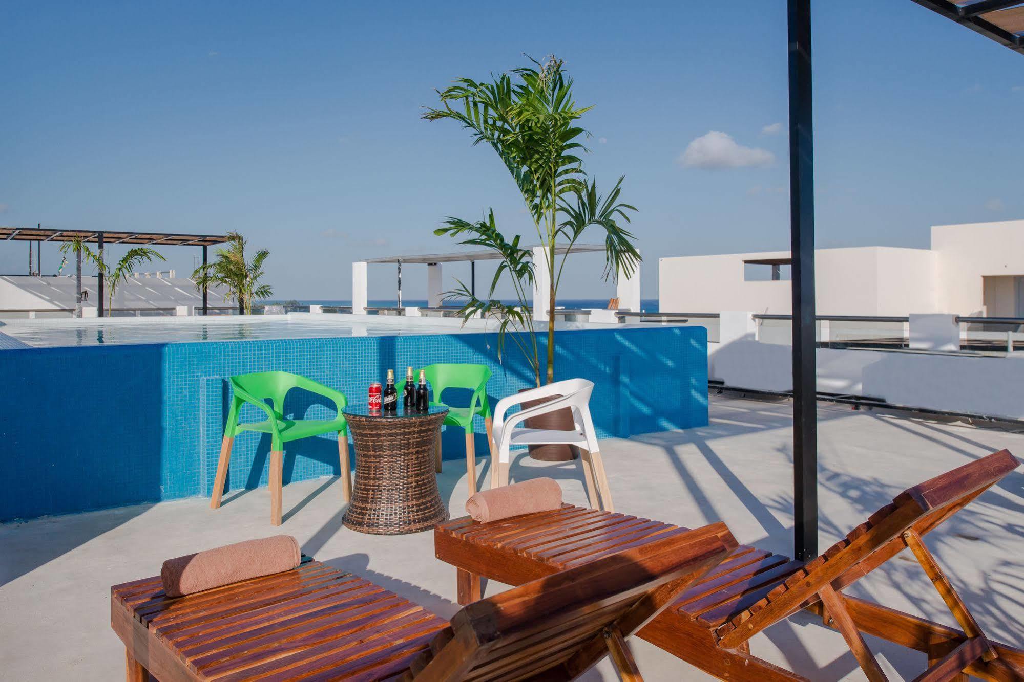 Coral Beach Condo Playa del Carmen Eksteriør bilde