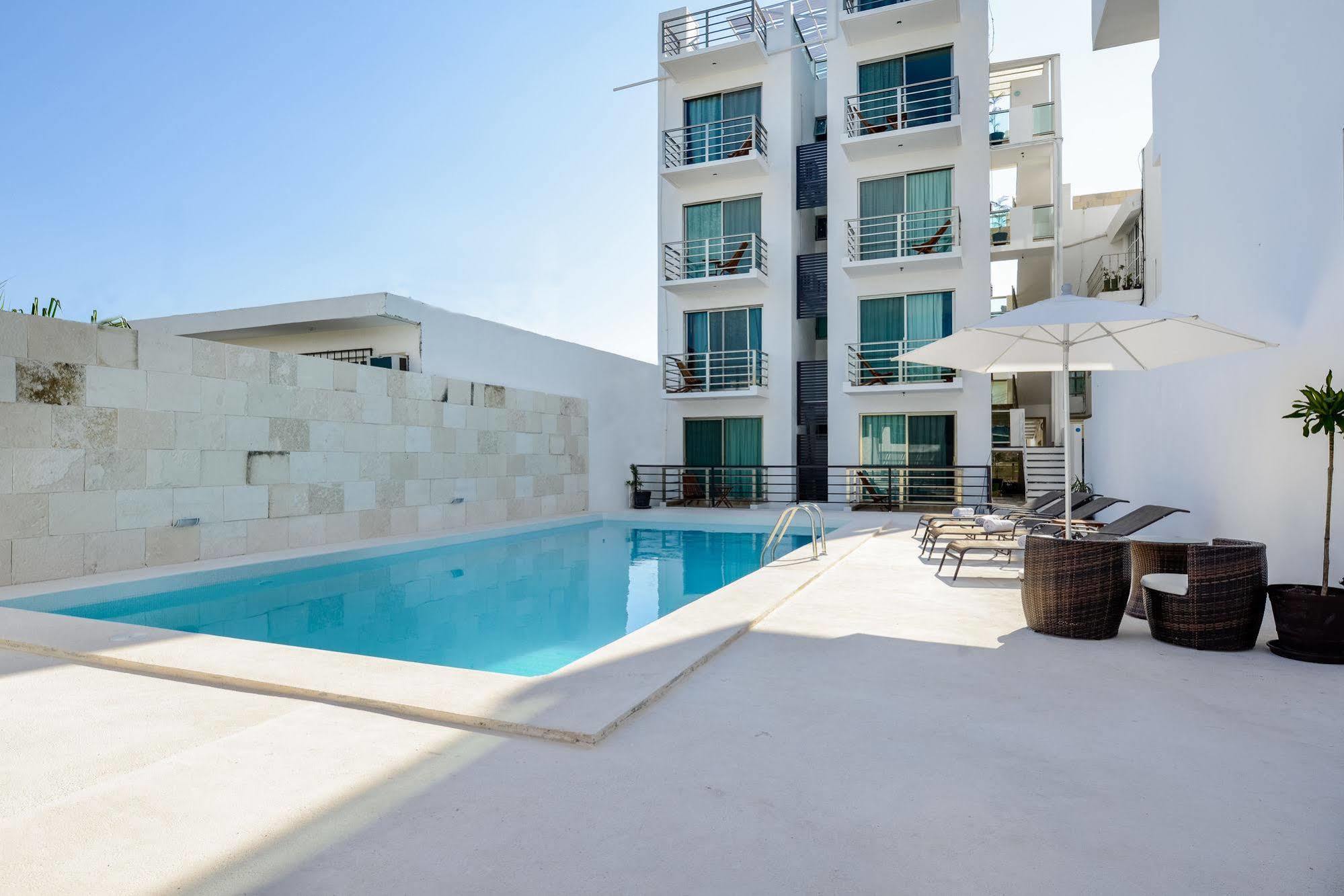 Coral Beach Condo Playa del Carmen Eksteriør bilde